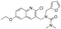 Urea, N-[(2-chloro-6-ethoxy-3-quinolinyl)methyl]-N-(2-furanylmethyl)-N,N-dimethyl- (9CI) CAS#: 606103-80-4