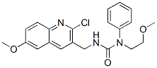 Urea, N-[(2-chloro-6-methoxy-3-quinolinyl)methyl]-N-(2-methoxyethyl)-N-phenyl- (9CI) CAS#: 606103-13-3