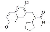 Urea, N-[(2-chloro-6-methoxy-3-quinolinyl)methyl]-N-cyclopentyl-N,N-dimethyl- (9CI) CAS#: 606102-61-8
