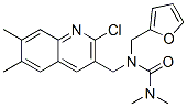 Urea, N-[(2-chloro-6,7-dimethyl-3-quinolinyl)methyl]-N-(2-furanylmethyl)-N,N-dimethyl- (9CI) CAS#: 604782-62-9
