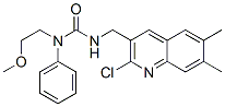 Urea, N-[(2-chloro-6,7-dimethyl-3-quinolinyl)methyl]-N-(2-methoxyethyl)-N-phenyl- (9CI) CAS#: 606102-52-7