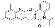 Urea, N-[(2-chloro-6,8-dimethyl-3-quinolinyl)methyl]-N-(1-methylethyl)-N-(2-methylphenyl)- (9CI) CAS#: 606116-58-9
