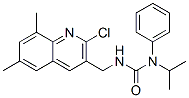 Urea, N-[(2-chloro-6,8-dimethyl-3-quinolinyl)methyl]-N-(1-methylethyl)-N-phenyl- (9CI) CAS#: 606116-57-8