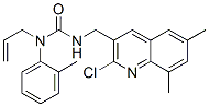 Urea, N-[(2-chloro-6,8-dimethyl-3-quinolinyl)methyl]-N-(2-methylphenyl)-N-2-propenyl- (9CI) CAS#: 606116-59-0