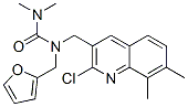 Urea, N-[(2-chloro-7,8-dimethyl-3-quinolinyl)methyl]-N-(2-furanylmethyl)-N,N-dimethyl- (9CI) CAS#: 604781-77-3