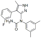Urea, N-(3,5-dimethylphenyl)-N-[4-(3-fluorophenyl)-5-methyl-1H-pyrazol-3-yl]- (9CI) CAS#: 606102-09-4