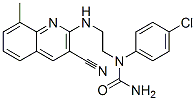 Urea, N-(4-chlorophenyl)-N-[2-[(3-cyano-8-methyl-2-quinolinyl)amino]ethyl]- (9CI) CAS#: 606105-02-6