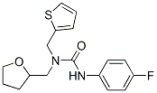 Urea, N-(4-fluorophenyl)-N-[(tetrahydro-2-furanyl)methyl]-N-(2-thienylmethyl)- (9CI) CAS#: 606135-00-6