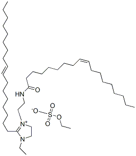 (Z,)-1-ethyl-2-(8-heptadecenyl)-4,5-dihydro-3-[2-[(1-oxo-9-octadecenyl)amino]ethyl]-1H-imidazolium ethyl sulphate CAS#: 68016-01-3