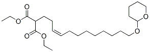 [(Z)-12-[(Tetrahydro-2H-pyran-2-yl)oxy]-3-dodecenyl]propanedioic acid diethyl ester CAS#: 69494-17-3