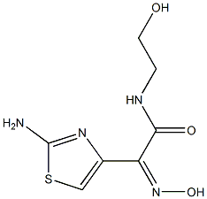 (Z)-2-(2-AMinothiazol-4-yl)-N-(2-hydroxyethyl)-2-(hydroxyiMino)acetaMide CAS#: 177703-28-5