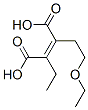 (Z)-2-(2-ethoxyethyl)-3-ethyl-but-2-enedioic acid CAS#: 6309-80-4