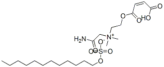 (Z)-(2-amino-2-oxoethyl)[2-[(3-carboxy-1-oxoallyl)oxy]ethyl]dimethylammonium dodecyl sulphate CAS#: 63654-52-4