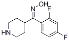 (Z)-(2,4-Difluorophenyl)-4-piperidinylmethanone oxime CAS#: 691007-05-3
