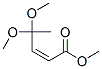 (Z)-4,4-Dimethoxy-2-pentenoic acid methyl ester CAS#: 61203-77-8