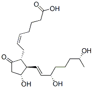 (Z)-7-[(1R,2R,3R)-2-[(E,3S,7R)-3,7-dihydroxyoct-1-enyl]-3-hydroxy-5-oxocyclopentyl]hept-5-enoic acid CAS#: 63266-93-3