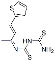 [(Z)-[(E)-4-thiophen-2-ylbut-3-en-2-ylidene]thiocarbamoyl]thiourea CAS#: 6622-81-7