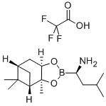(aR,3aS,4S,6S,7aR)-Hexahydro-3a,8,8-trimethyl-alpha-(2-methylpropyl)-4,6-methano-1,3,2-benzodioxaborole-2-methanamine 2,2,2-trifluoroacetate CAS#: 179324-87-9