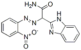 alpha-[(2-nitrophenyl)azo]-1H-benzimidazole-2-acetamide CAS#: 60871-05-8