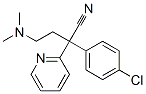 alpha-(4-chlorophenyl)-alpha-[2-(dimethylamino)ethyl]pyridine-2-acetonitrile CAS#: 65676-21-3