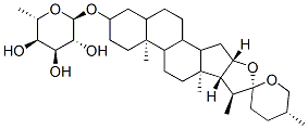 alpha-L-Mannopyranoside, (3beta,5alpha,25R)-spirostan-3-yl 6-deoxy- CAS#: 69292-68-8