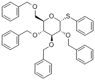 .alpha.-D-Glucopyranoside, phenyl 2,3,4,6-tetrakis-O-(phenylmethyl)-1-thio- CAS#: 62774-37-2