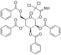 .alpha.-D-Mannopyranose, 2,3,4,6-tetrabenzoate 1-(2,2,2-trichloroethanimidate) CAS#: 183901-63-5