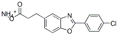 ammonium 2-(4-chlorophenyl)benzoxazole-5-propionate CAS#: 70062-36-1