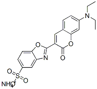 ammonium 2-[7-(diethylamino)-2-oxo-2H-1-benzopyran-3-yl]benzoxazole-5-sulphonate CAS#: 68427-37-2