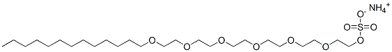 ammonium 3,6,9,12,15,18-hexaoxahentriacontyl sulphate CAS#: 63148-75-4