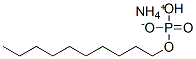 ammonium decyl hydrogen phosphate CAS#: 65138-73-0