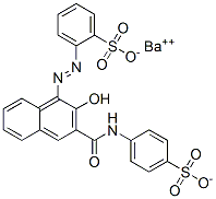 barium 2-[[2-hydroxy-3-[[(4-sulphonatophenyl)amino]carbonyl]-1-naphthyl]azo]benzenesulphonate] CAS#: 61013-97-6