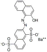 barium 2-[(2-hydroxynaphthyl)azo]naphthalene-1,5-disulphonate CAS#: 67892-47-1