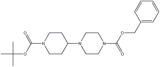 benzyl 4-(1-(tert-butoxycarbonyl)piperidin-4-yl)piperazine-1-carboxylate CAS#: 177276-40-3