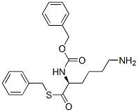 benzyl N-[(1S)-5-amino-1-benzylsulfanylcarbonyl-pentyl]carbamate CAS#: 69861-90-1