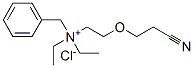 benzyl[2-(2-cyanoethoxy)ethyl]diethylammonium chloride CAS#: 68757-57-3