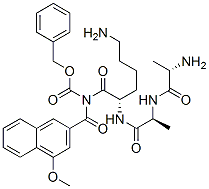 benzyloxycarbonyl-alanyl-alanyl-lysyl-4-methoxy-2-naphthylamide CAS#: 63244-88-2