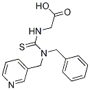({[benzyl(pyridin-3-ylmethyl)amino]carbonothioyl}amino)acetic acid CAS#: 694516-61-5