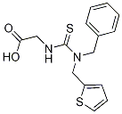 ({[benzyl(thien-2-ylmethyl)amino]carbonothioyl}amino)acetic acid CAS#: 656815-31-5