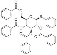 .beta.-D-Glucopyranoside, phenyl 1-thio-, tetrabenzoate CAS#: 62774-33-8