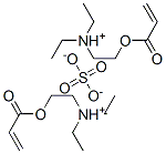 bis[[2-(acryloyloxy)ethyl]diethylammonium] sulphate CAS#: 63623-23-4