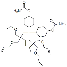 bis[2,2-bis[(allyloxy)methyl]butyl] (methylenedi-4,1-cyclohexanediyl)dicarbamate CAS#: 68391-53-7