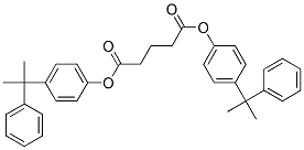 bis[4-(1-methyl-1-phenylethyl)phenyl] glutarate CAS#: 68443-33-4