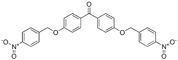 bis[4-[(4-nitrophenyl)methoxy]phenyl]methanone CAS#: 6301-61-7