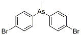 bis(4-bromophenyl)-methyl-arsane CAS#: 6309-86-0