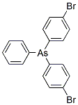 bis(4-bromophenyl)-phenyl-arsane CAS#: 6301-59-3