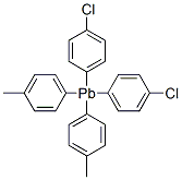 bis(4-chlorophenyl)-bis(4-methylphenyl)plumbane CAS#: 6963-22-0
