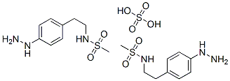 bis[N-[2-(4-hydrazinophenyl)ethyl]methanesulphonamide] sulphate CAS#: 65665-49-8