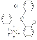 bis(chlorophenyl)phenylsulphonium hexafluorophosphate(1-) CAS#: 68156-03-6