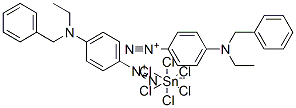 bis[p-[benzylethylamino]benzenediazonium] hexachlorostannate(2-) CAS#: 60911-92-4